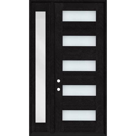 Steves Sons Regency In X In L Modern Clear Glass Rhis Onyx