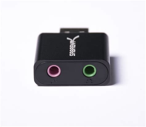 Sabrent Aluminum USB External Stereo Sound Adapter Black AU EMCB EBay