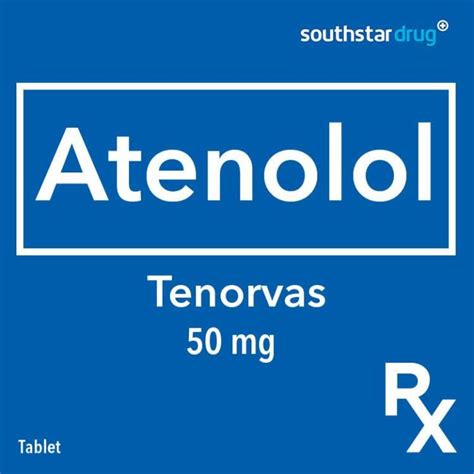 Rx Tenorvas 50mg Tablet Lazada Ph