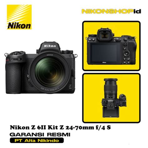 Jual Nikon Z6II / Z6 II / Z 6II Kit Z 24-70mm f/4 S - Garansi Resmi ...