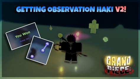 [GPO] - Getting Observation Haki v2! - YouTube