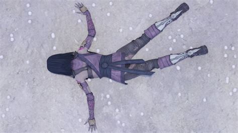 [request] Mileena Face Down 09 Pose 14 By Opticpause On Deviantart