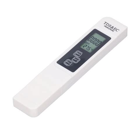 Qiilu Compteur TDS TDS Meter Testeur de qualité de l eau numérique