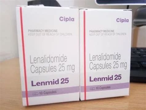 Lenmid 25mg - Lenalidomide Capsules at ₹ 4000/box | Lenalid Capsules in ...