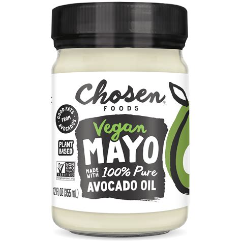 Chosen Foods Classic Vegan Avocado Oil Based Mayonnaise Floz