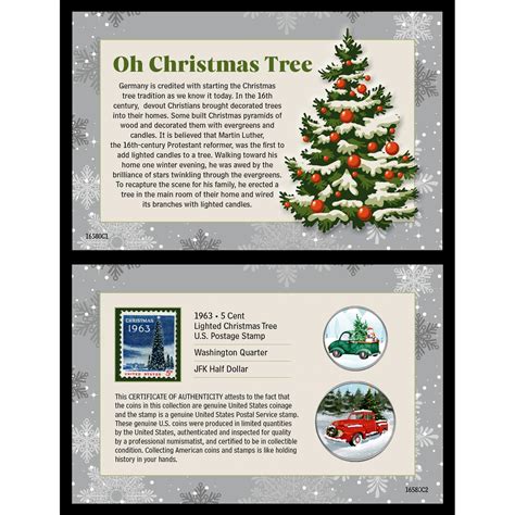 The History of The Christmas Tree Coin and Stamp Set | Michaels