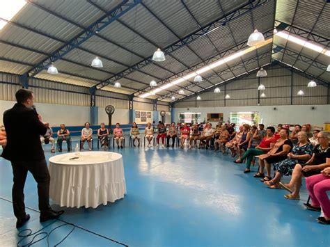 Palestra No Centro De Conviv Ncia Da Melhor Idade De Ibat Alerta Sobre