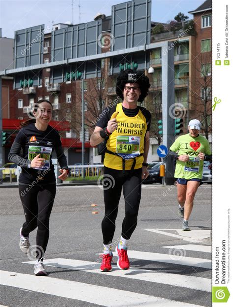 Milano City Marathon Editorial Image Image Of Race Racing 30274115