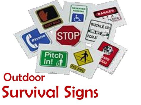 Survival Signs Outdoor Ppt Download