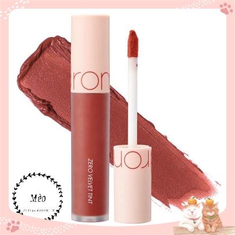 Mua Son kem Romand Zero Velvet Tint màu 17 Toasty nude cam nude giá rẻ