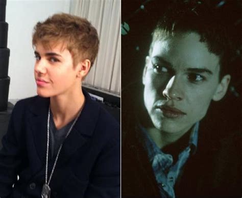 Justin Bieber Haircut Female Celebs The Biebs New Do Resembles