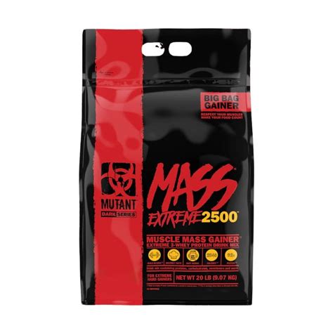 Mutant Mass Extreme 2500 20lbs Tăng Cân Thể Hệ Mới Giá Tốt