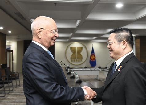 Secretary General Of Asean Meets With Founder And Executive Chairman Of