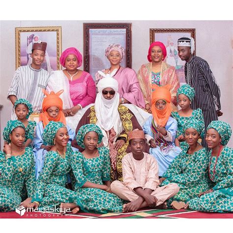Photo Of The Royal Family, Emir Of Kano, Muhammadu Sanusi II - NewsWireNGR