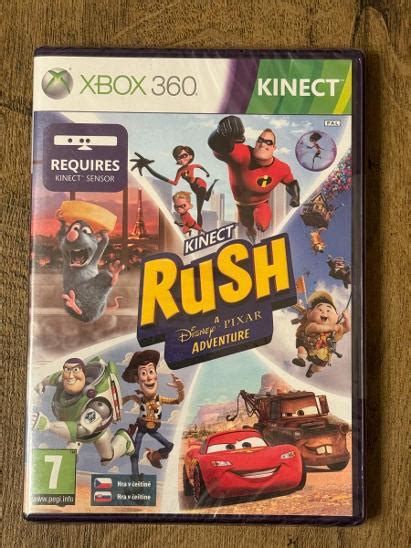 Hra na Xbox 360 Kinect Rush A Disney PIXAR Adventure nová Aukro