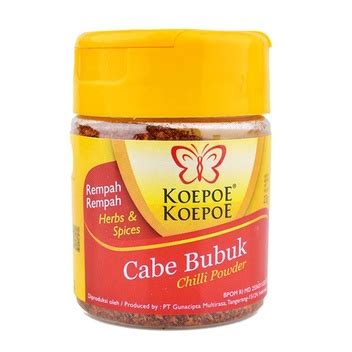 Jual KOEPOE KOEPOE CABAI BUBUK 23GR KUPU2 CHILI POWDER Shopee