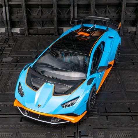 Huracan Sto Mod Le De Voiture De Sport En Alliage De Grande Taille