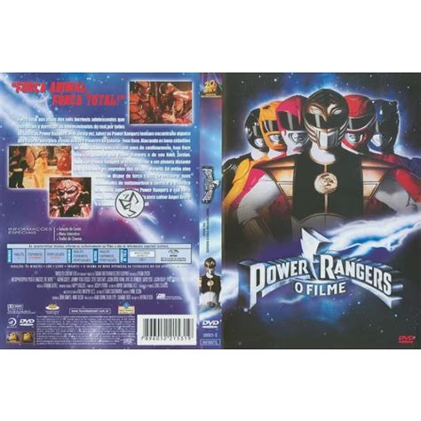 Power Rangers O Filme Dvd Original Lacrado Submarino