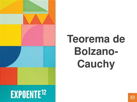 SOLUTION Teorema De Bolzano Studypool