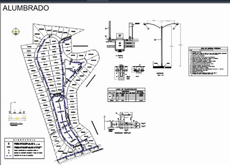 Drawings Of Street Lighting In AutoCAD CAD 392 74 KB Bibliocad