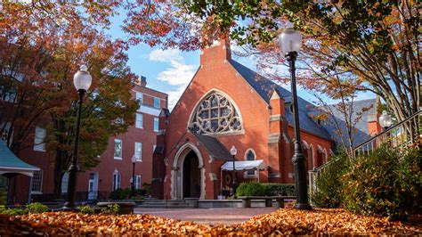 Theres No Place Like Fall On The Hilltop Georgetown University