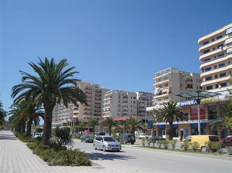 ALBANIA: road to the port of Vlora