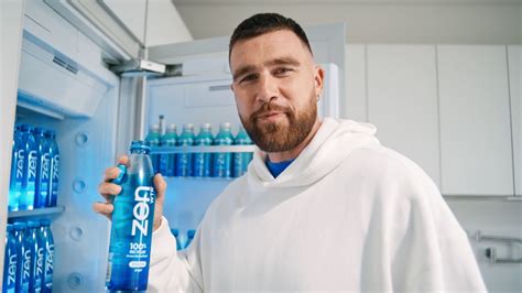 Watch Travis Kelce Star in ZenWTR Commercial, Talk Finding 'Balance'