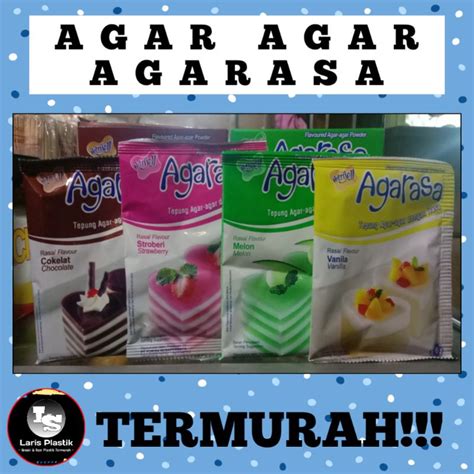 Jual Ls Tepung Agar Agar Agarasa Kemasan Gram Gram Dengan Rasa