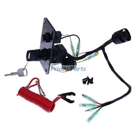 Buy Single Engine Key Switch Panel 704 82570 08 00 For Yamaha Outboard Motor