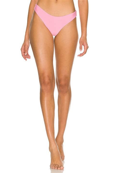 PQ X REVOLVE Basic Ruched Teeny Bikini Bottom In Aura REVOLVE