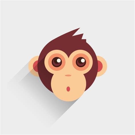 BABY MONKEY VECTOR IMAGE.eps Vector for Free Download | FreeImages