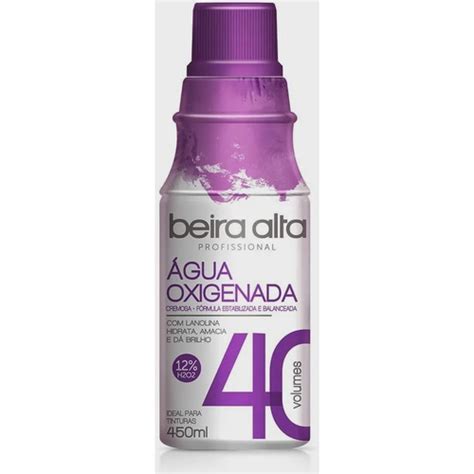 Água Oxigenada 40vol Creme Beira Alta 450ml Submarino