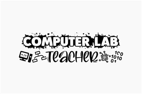 Computer Lab Teacher Graphic By Berridesign Creative Fabrica