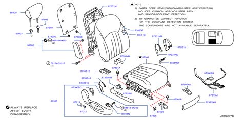 2003 Infiniti G35 Coupe Track Leather Harness Seat Front Wagon Body Interior Trim