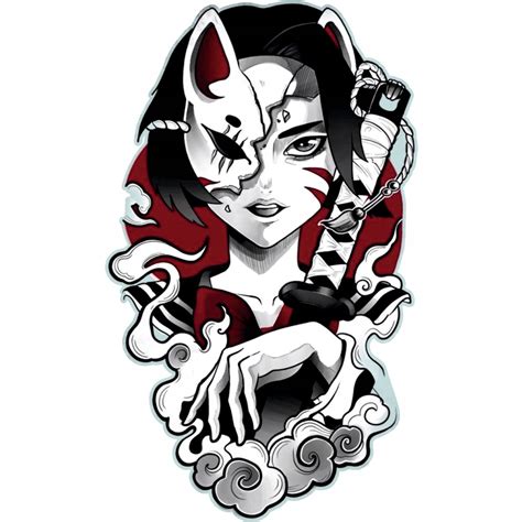 NAKLEJKA na samochód SAMURAI GIRL Manga HENTAI ANIME Japan WARRIOR 15x9 5906124802153 za 14