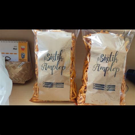 Jual Sistik Amplop Kiloan Snack Sistik Bawang Aneka Rasa G Dan