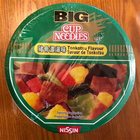 Hong Kong Nissin Big Cup Noodle Tonkotsu Flavour