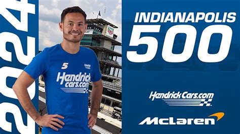 Kyle Larson Enters 2024 Indianapolis 500 With HendrickCars