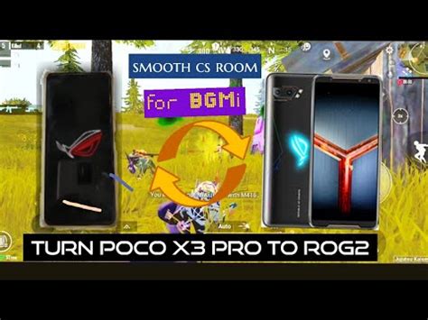 Poco X3 Pro Best Gaming Custom Rom For Pubg Bgmi Rog Custom Rom Android