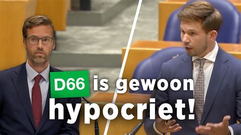 Van Meijeren FVD CLASHT Met Sjoerdsma Wil D66 Persvrijheid