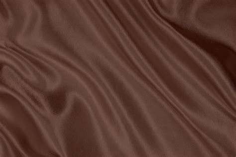 Premium Photo Chocolate Brown Silk Fabric Background