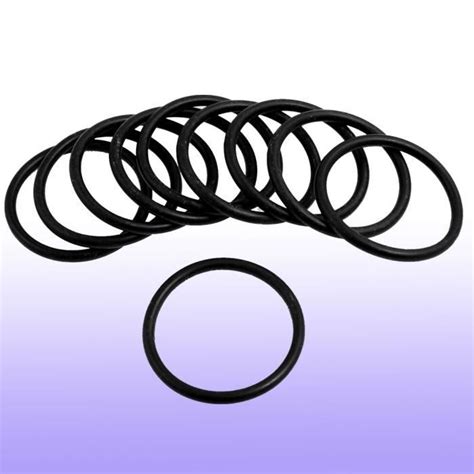 SOURCING MAP Joint Torique 38mm OD 32mm ID 3mm Largeur Métrique Nitrile