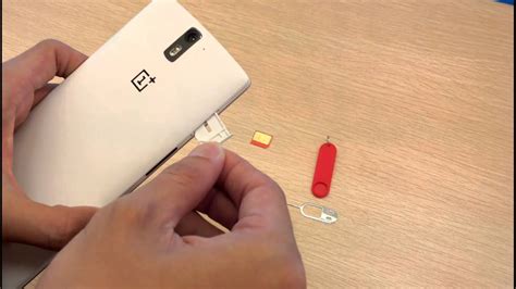 OnePlus One How To Insert Change SIM Card YouTube