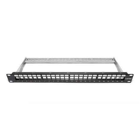 Patch Panel 24 Portas Descarregado Blindado