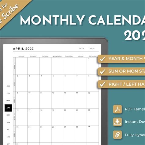 Kindle Scribe Planner 2023 Etsy