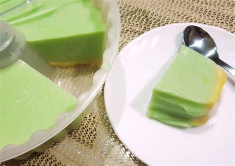 Resep Tape Coco Pandan Pudding Oleh Verolla Kitchen Cookpad