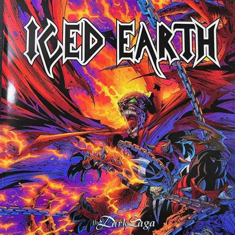 Iced Earth The Dark Saga Hot Vinyl