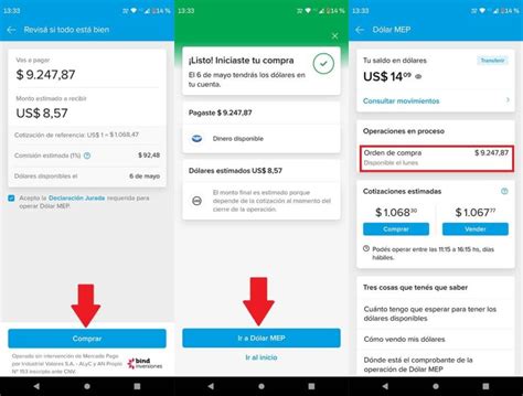 C Mo Comprar D Lar Mep En Mercado Pago Gu A Paso A Paso