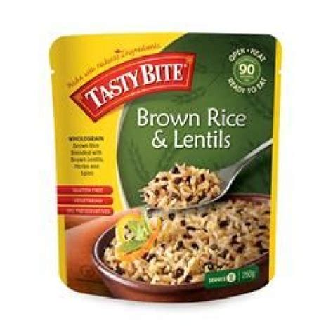 Tasty Bite Brown Rice Lentils G