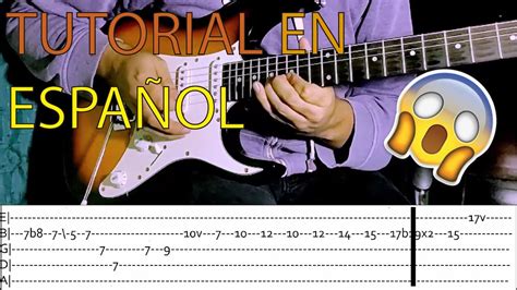 Angeles Cantando Estan Tutorial Guitarra W TABS Chris Rocha Ft